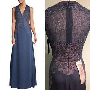 BCBG Floral Gown